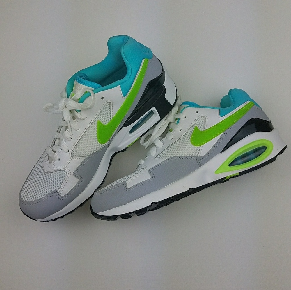 NIKE AIR MAX 90 BLUE AND GREEN SZ 9.5